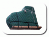Quilted Grand Piano Transit Cover For Grand up to 6'